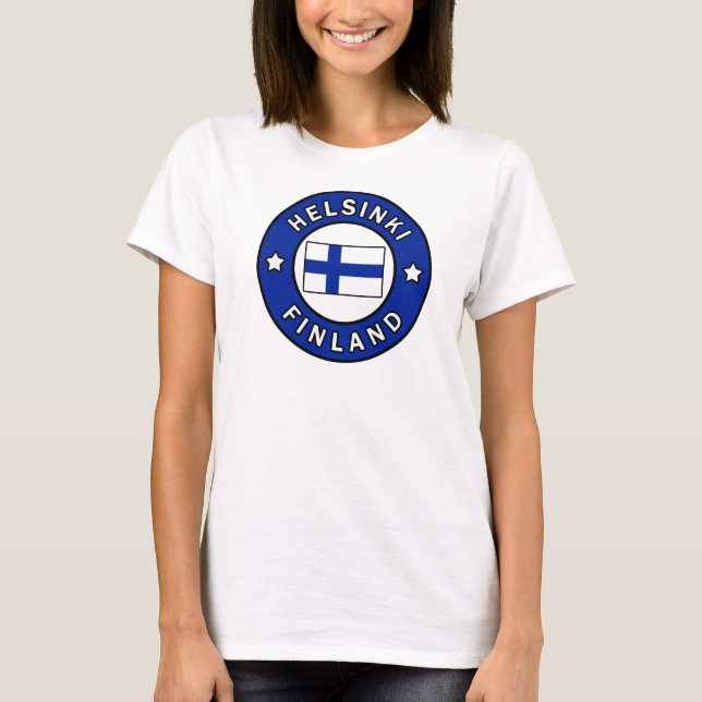 Camiseta Helsinki Finlandia (Anverso)