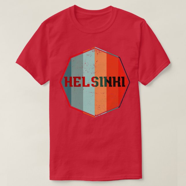 Camiseta Helsinki Finlandia (Diseño del anverso)