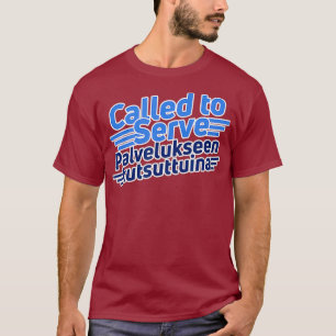 Camiseta Helsinki Finlandia, misionera de LDS en finlandés