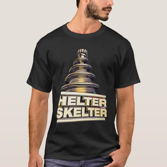 Camiseta Helter Skelter Old Skool Raver Hardcore Techno DnB (Anverso)