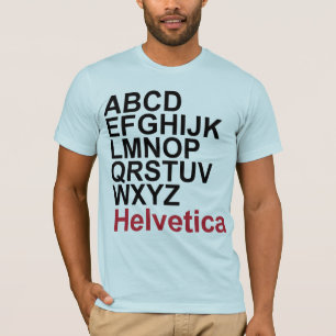 Camiseta Helvética
