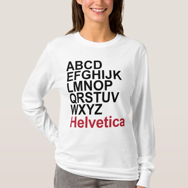 Camiseta Helvética (Anverso)