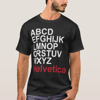Camiseta Helvética