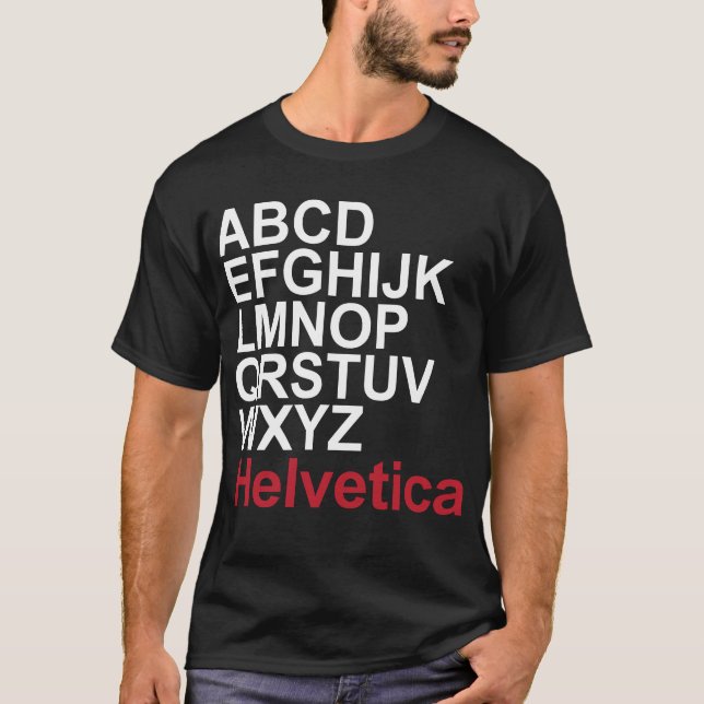 Camiseta Helvética (Anverso)