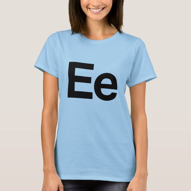 Camiseta Helvetica Ee (Anverso)