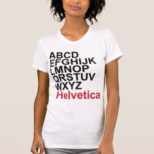 Camiseta Helvética - modificada para requisitos