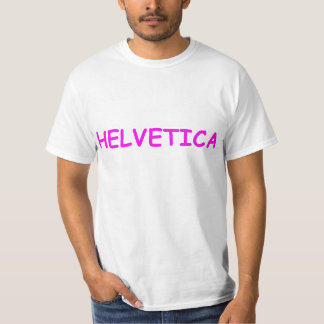 Camiseta Helvética sin la TA