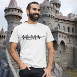 Camiseta HEMA Histórica Espada de Artes Marciales Europeas<br><div class="desc">Este diseño fue creado a través del arte digital. Puede cambiar el estilo de esta camisa eligiendo Más > bajo la opción de estilo. Se puede personalizar en el área de proporcionar o personalizar eligiendo la opción de hacer clic en el personalizar y cambiando el nombre, las iniciales o las...</div>
