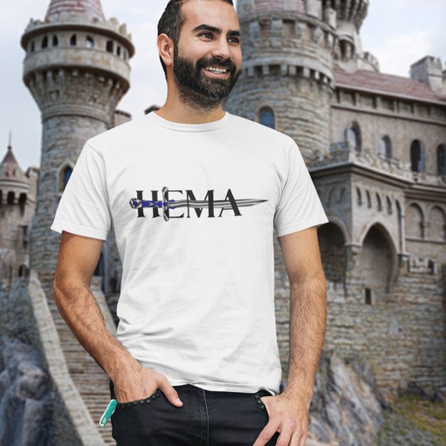 Camiseta HEMA Histórica Espada de Artes Marciales Europeas (Subido por el creador)