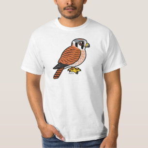 Camiseta Hembra americana del cernícalo