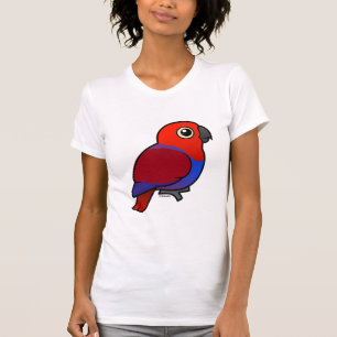 Camiseta Hembra del loro de Eclectus