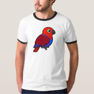 Camiseta Hembra del loro de Eclectus