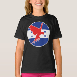 Camiseta Hembra nacional hondureña Scarlet