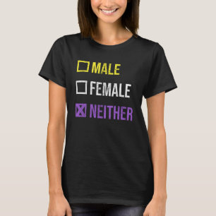 Camiseta Hembra No Orgullo No Binario Fla No Binario