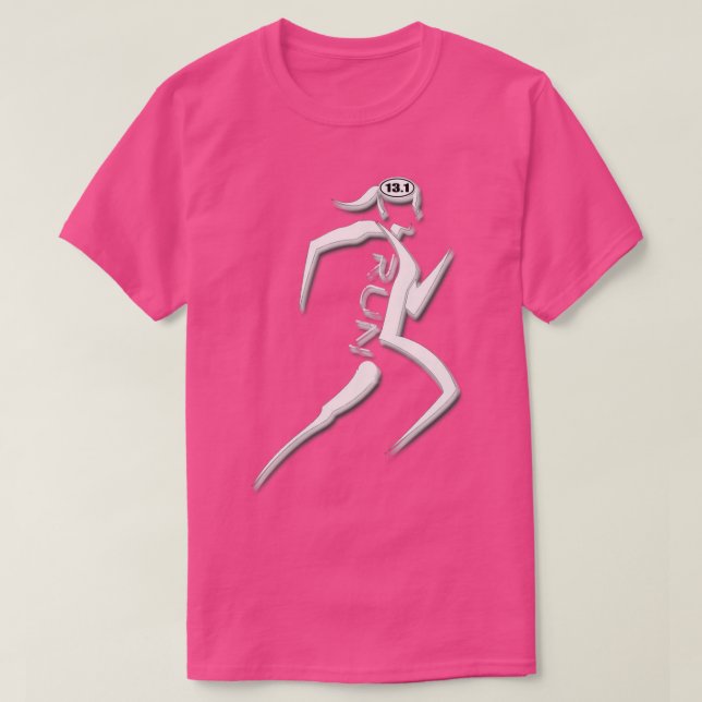 Camiseta Hembra Triathlon Marathon halfmarathon Runne (Diseño del anverso)