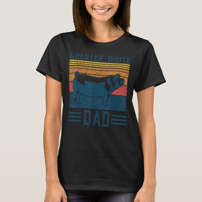 Camiseta Hembras de raza de crianza de animales de compañía (Anverso)