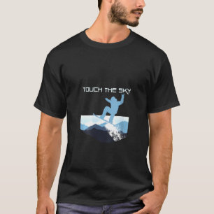 Camiseta Hembras de snowboard Montaña Snowboard Freestyle T