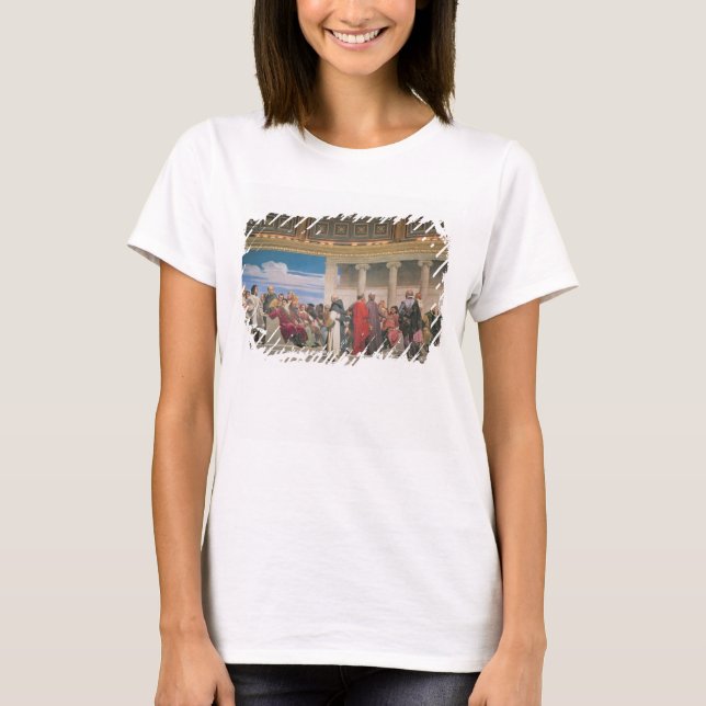 Camiseta Hemiciclo: Artistas de todas las edades, detalle d (Anverso)