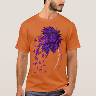 Camiseta Hemiplejía de la infancia Awareness sunflower nadi