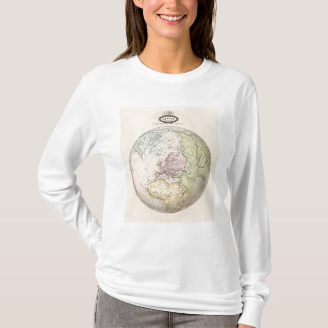 Camiseta Hemisferio del este de Europa (Anverso)