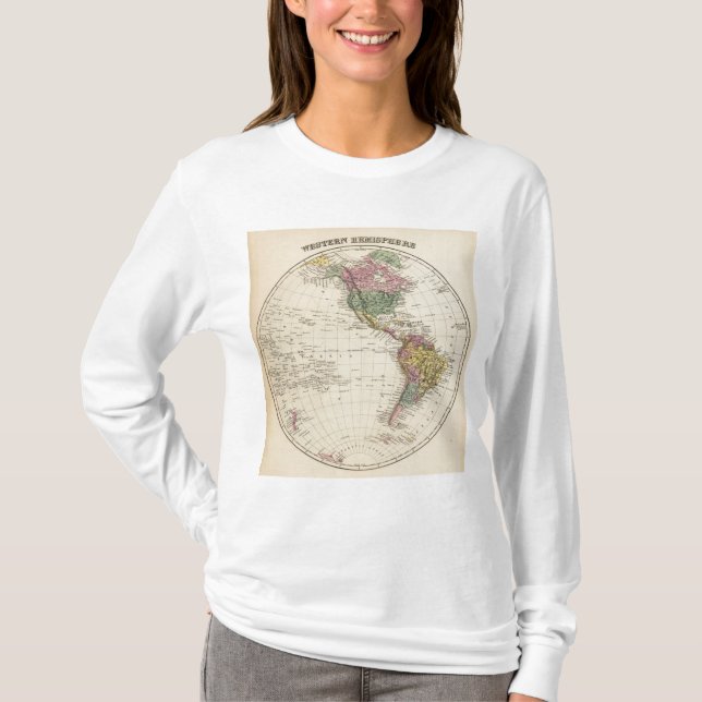 Camiseta Hemisferio occidental (Anverso)