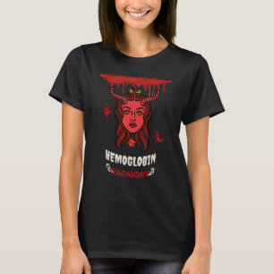 Camiseta Hemoglobina Armonía Halloween Blood Demon Designs 