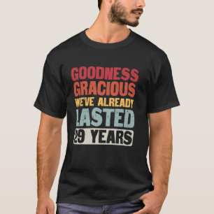 Camiseta Hemos durado 29 años y nos hemos casado con una gr