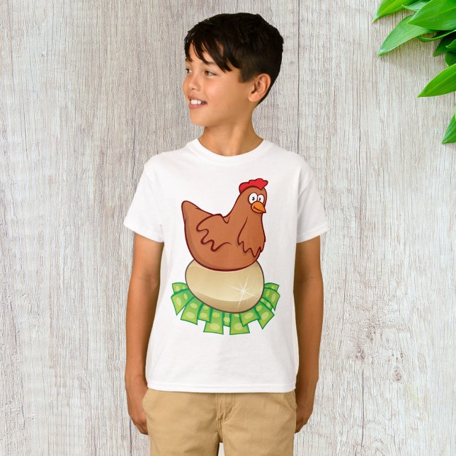 Camiseta Hen En Un Huevo De Oro (Subido por el creador)