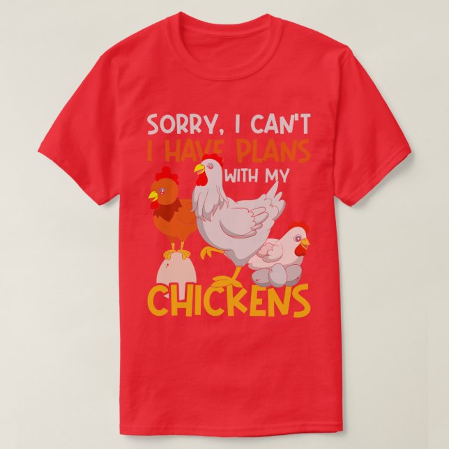 Camiseta Hen Farmer Funny Farming Farm Animal Chicken (Diseño del anverso)