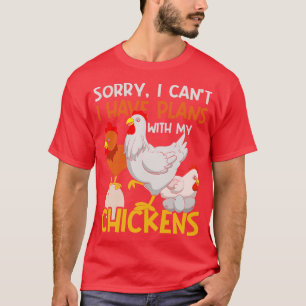Camiseta Hen Farmer Funny Farming Farm Animal Chicken
