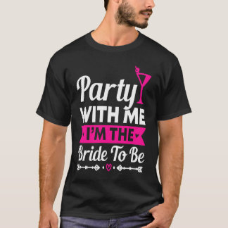 Camiseta Hen Party Wedding Married Bachelor Bride To Be Bac