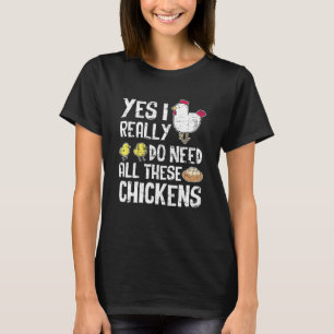 Camiseta Hen Rooster Farm Animal Lover Chicken