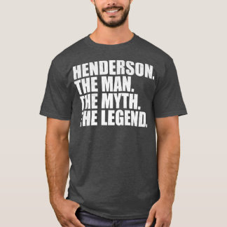 Camiseta HendersonHenderson Nombre de la familia Henderson 