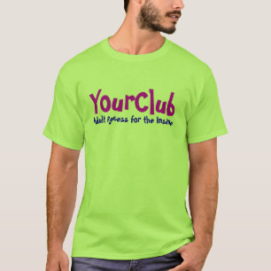 Camiseta Hendidura adulta para el insano