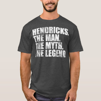 Camiseta HendricksHendricks Nombre de la familia Hendricks 
