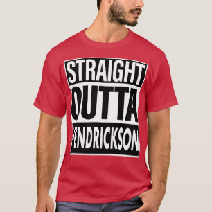 Camiseta Hendrickson Nombre Straight Outta Hendrickson