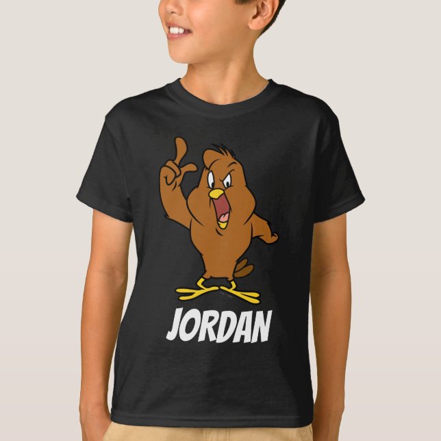 Camiseta Henery Hawk Gritando (Anverso)
