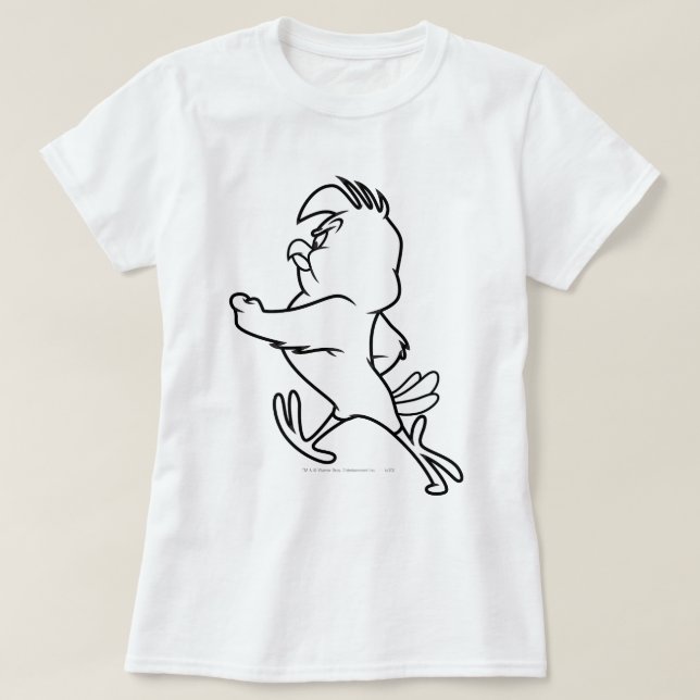 Camiseta Henery Hawk Walking (Diseño del anverso)
