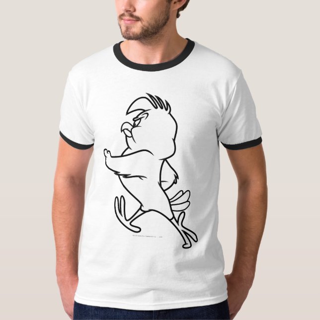 Camiseta Henery Hawk Walking (Anverso)
