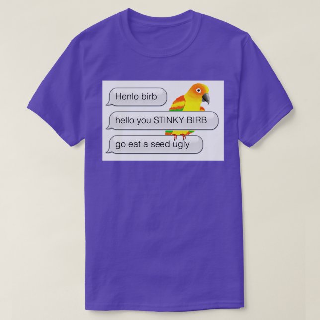 Camiseta Henlo Birb (Diseño del anverso)