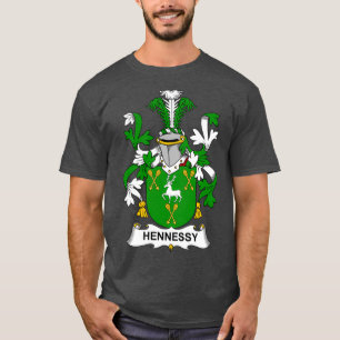 Camiseta Hennessy Coat of Arms Family Crest