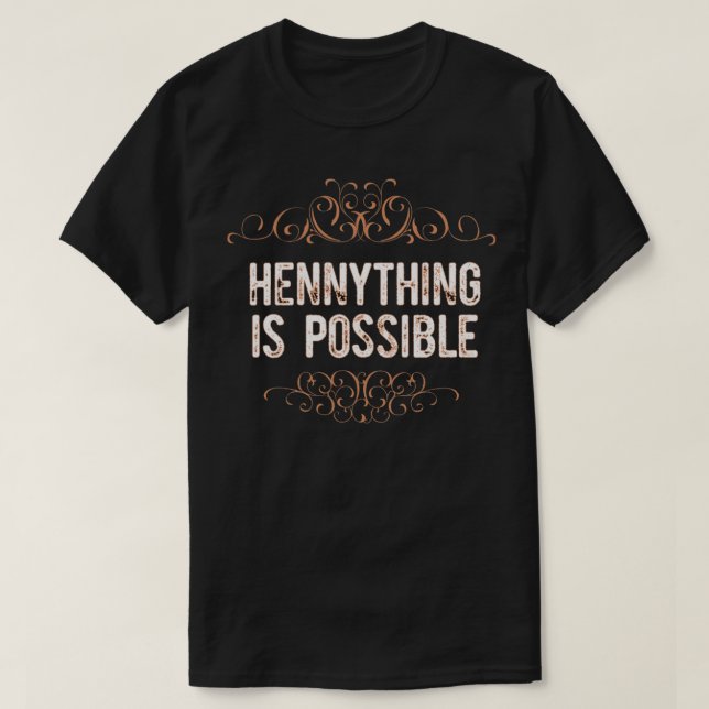 Camiseta Hennything Es Posible (Diseño del anverso)