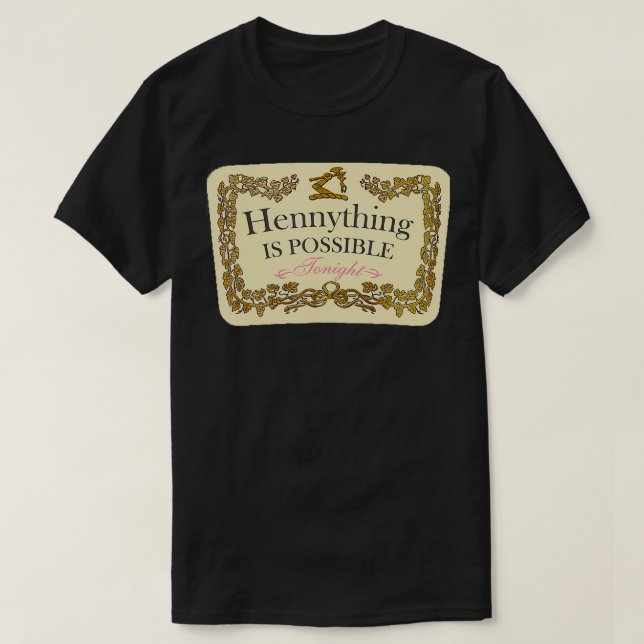 Camiseta Hennything Es Posible  (Diseño del anverso)