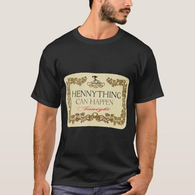 Camiseta Hennything puede ocurrir  (Anverso)
