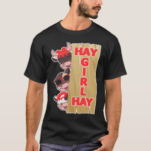 Camiseta Heno Chica Hay Cow Farm