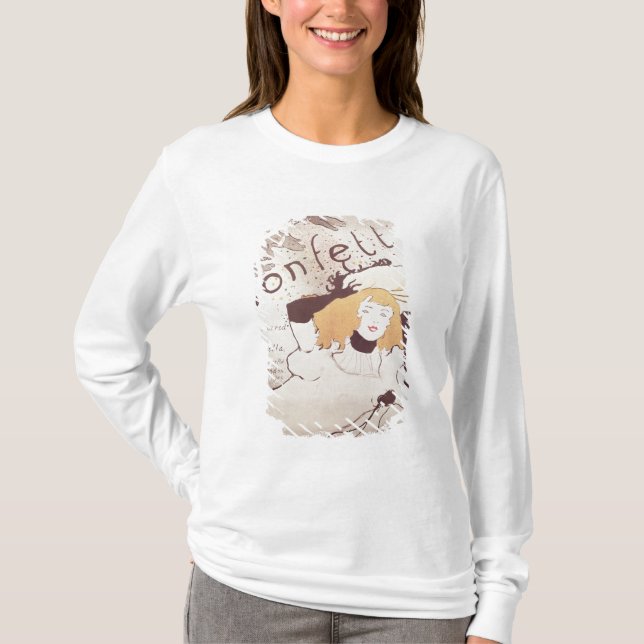 Camiseta Henri de Toulouse-Lautrec | Confetti, 1893 (Anverso)