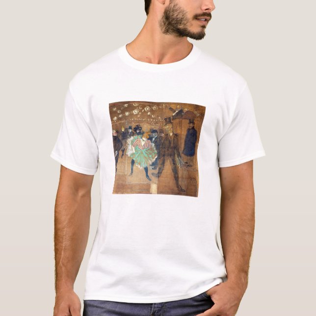 Camiseta Henri de Toulouse-Lautrec - Danza en la Roque (Anverso)
