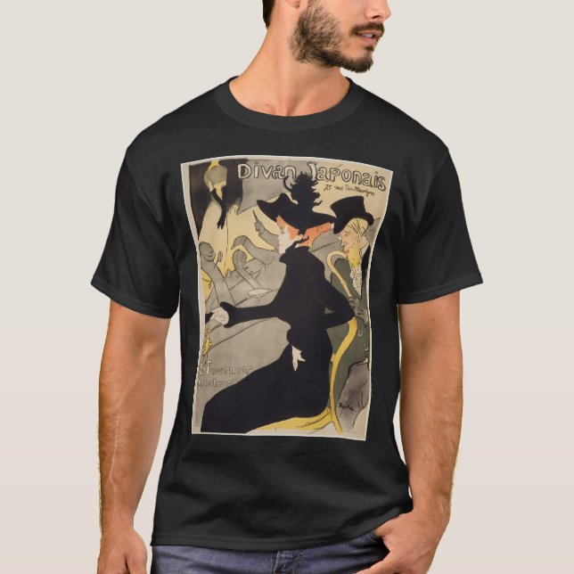 Camiseta Henri De Toulouse-Lautrec Divan (Anverso)