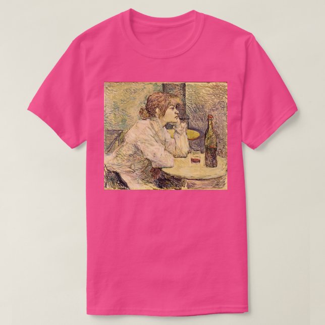 Camiseta Henri De Toulouse Lautrec La Hangover Suzanne Val (Diseño del anverso)