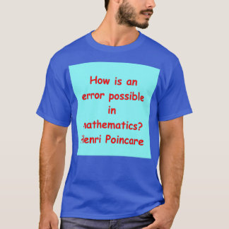 Camiseta Henri Poincare 39
